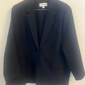 The Drop Women's Black Blazer
